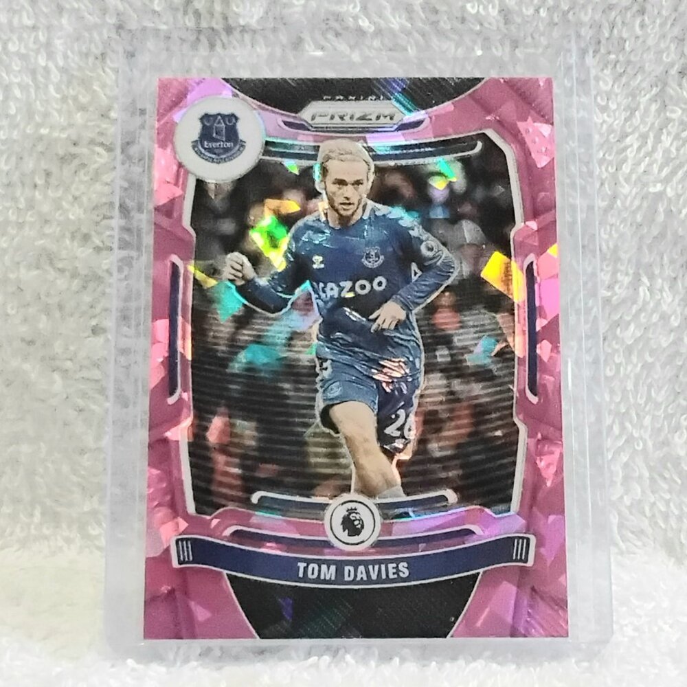 5/$20 Mint 2021/22 Panini Prizm Tom Davies Pink Prizm Soccer Card 103!!